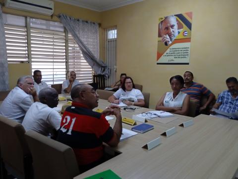 Se desarrolla durante este período del mes de octubre y noviembre análisis por parte de la Dirección de la ETE, su Consejo de Dirección e invitados la unificación de las dos Habana, Habana Oeste y Habana Este. seguimos Trabajando 